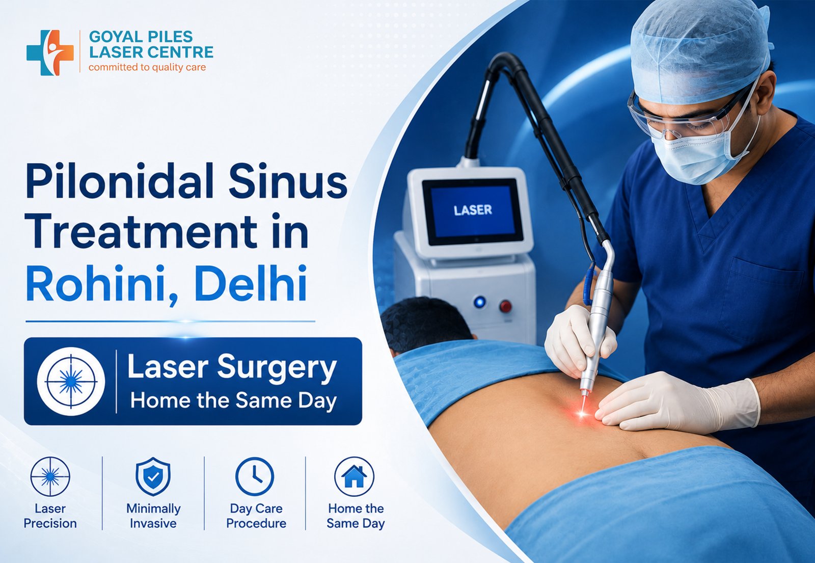 Comparison of piles, fissure and fistula symptoms and treatment options.